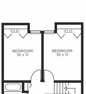Three Bedroom Townhome
